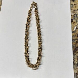 Coach Gold-Tone Chain Necklace